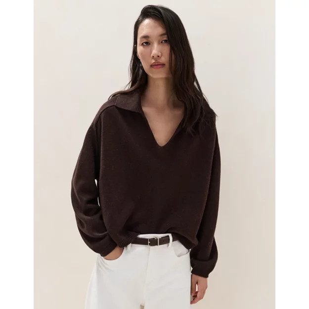 Collared Jumper with Cashmere | New In Clothing | The  White Compan... | The White Company UK & ROW