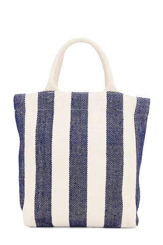 Lovers and Friends Bay Bag in Blue & White from Revolve.com | Revolve Clothing (Global)
