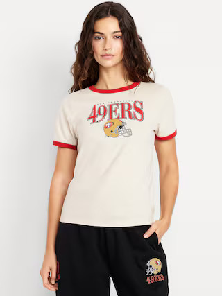 NFL™ Crew-Neck Ringer T-Shirt | Old Navy | Old Navy (US)