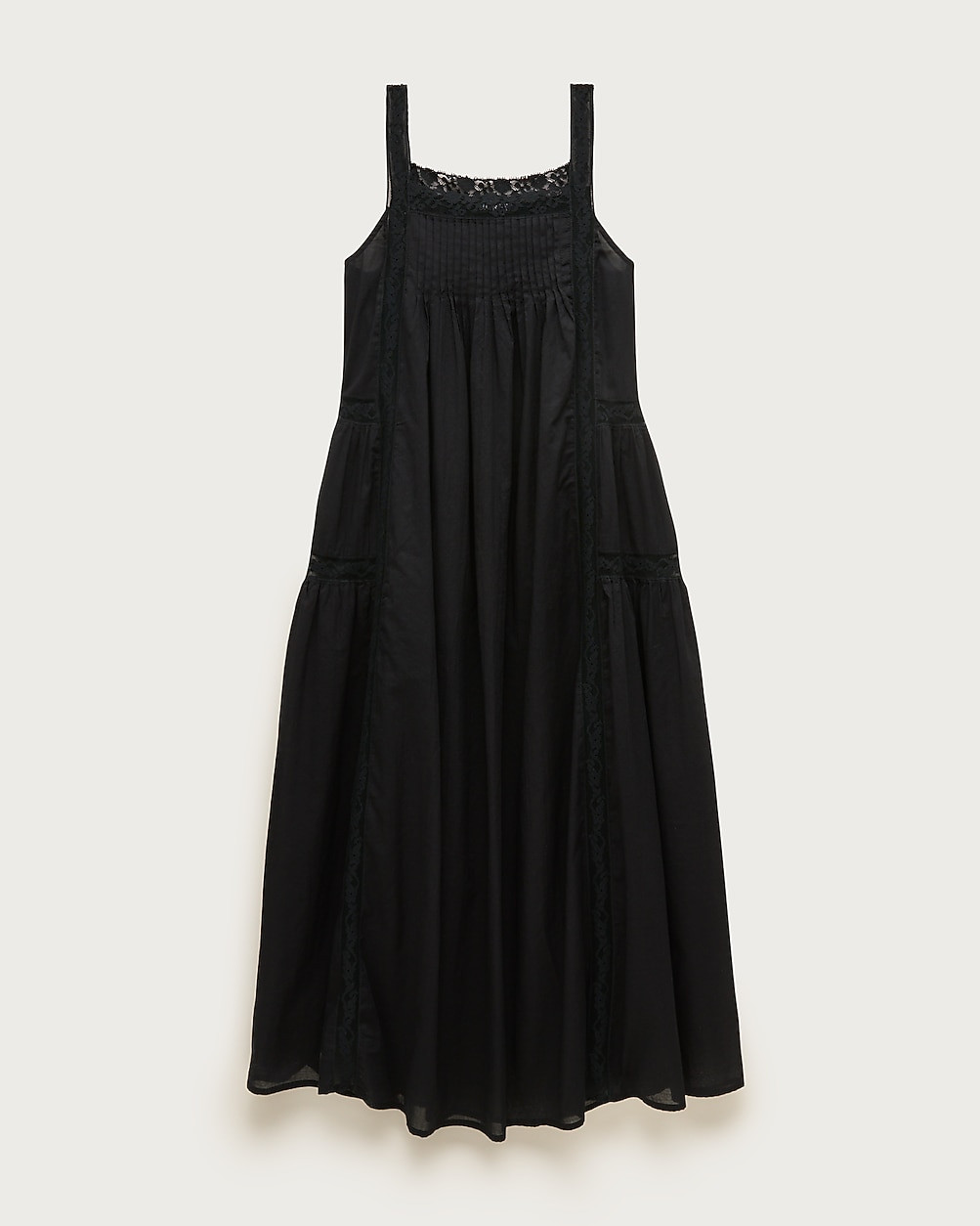Cotton voile lace-trim sundress | J. Crew US