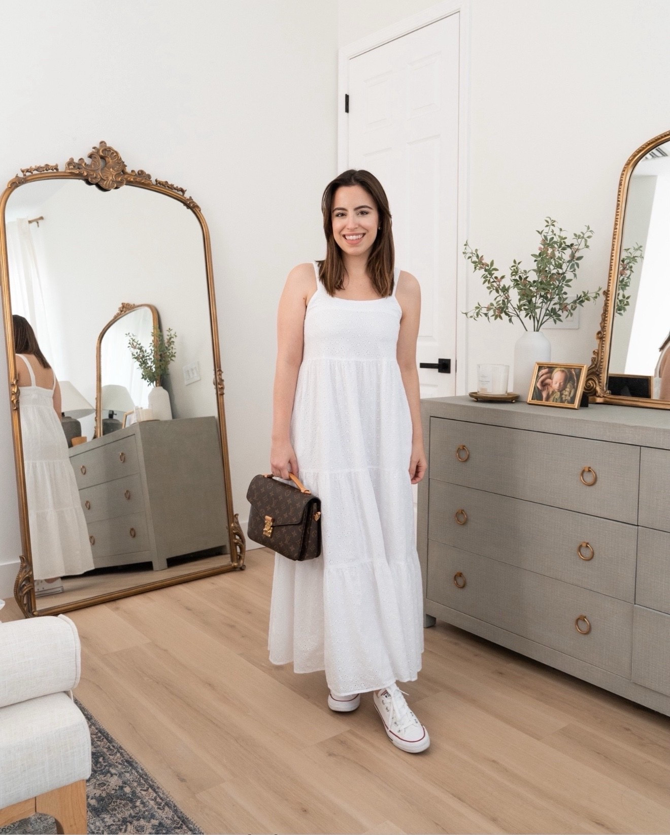 This white eyelet dress is my new go-to for the sunshine. It’s a total dream for staying cool while looking put together as the weather heats up!

brunch date, casual chic, dressy look, outfit inspo, petite fashion, seasonal fits, luxe handbags, clean girl aesthetic

#LTKootd #LTKSeasonal #LTKU