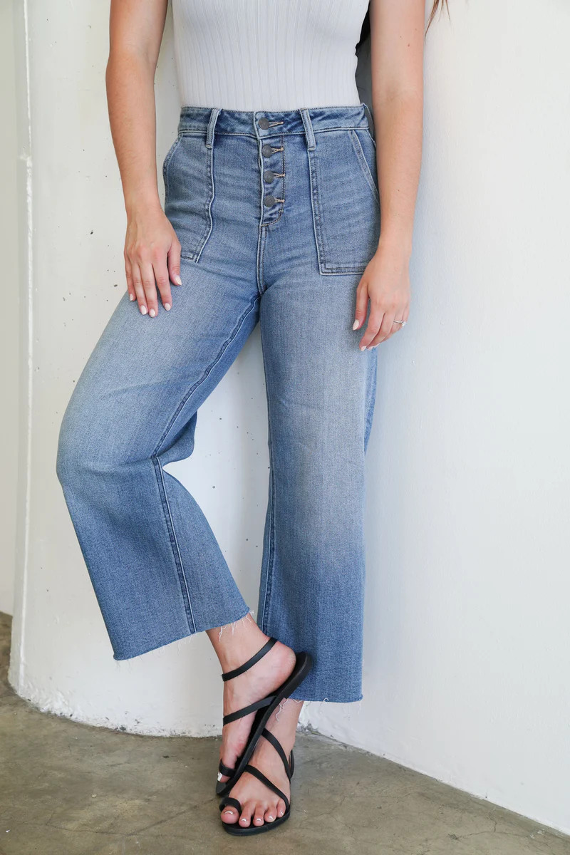 Hendrix Wide Leg Jeans | Carly Jean Los Angeles