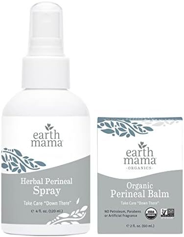 Earth Mama Postpartum Recovery Kit | Take Care Down There® with Organic Perineal Balm & Herbal Perin | Amazon (US)
