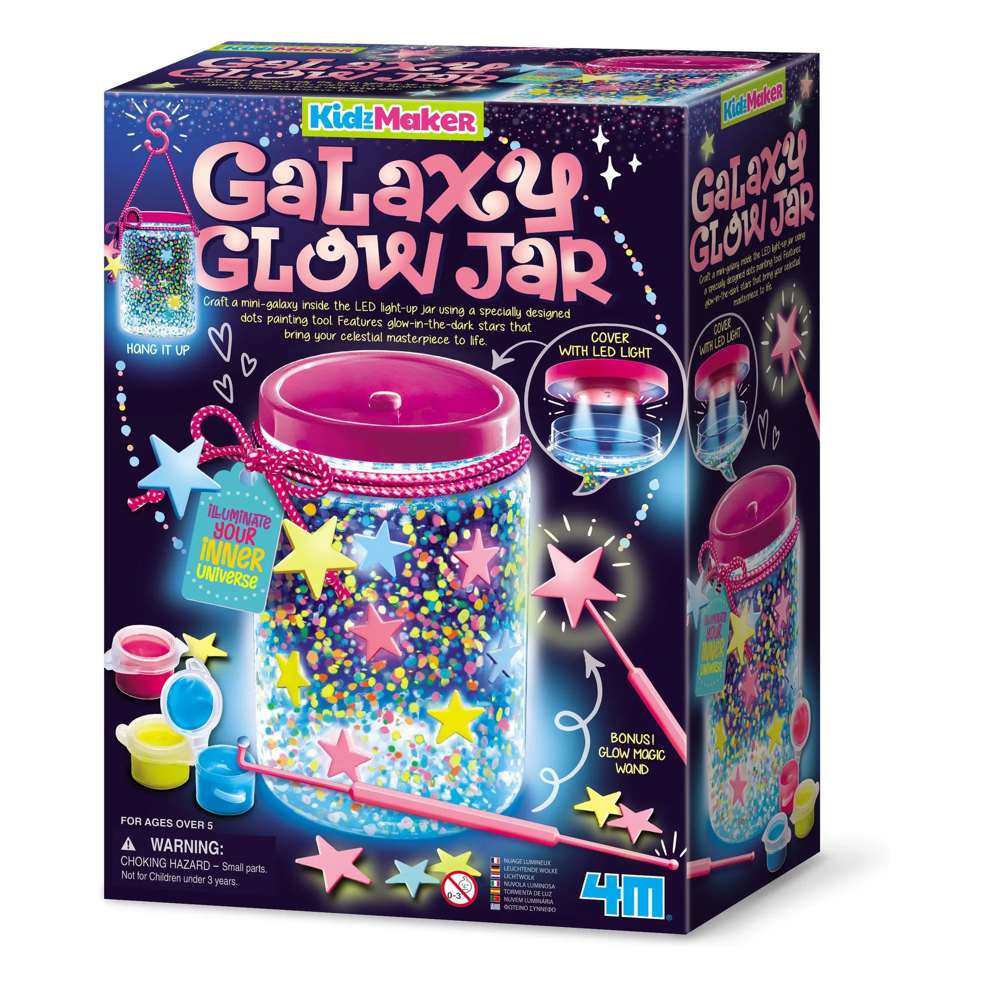 Illuminated creative kit - Galactic light pot | Smallable