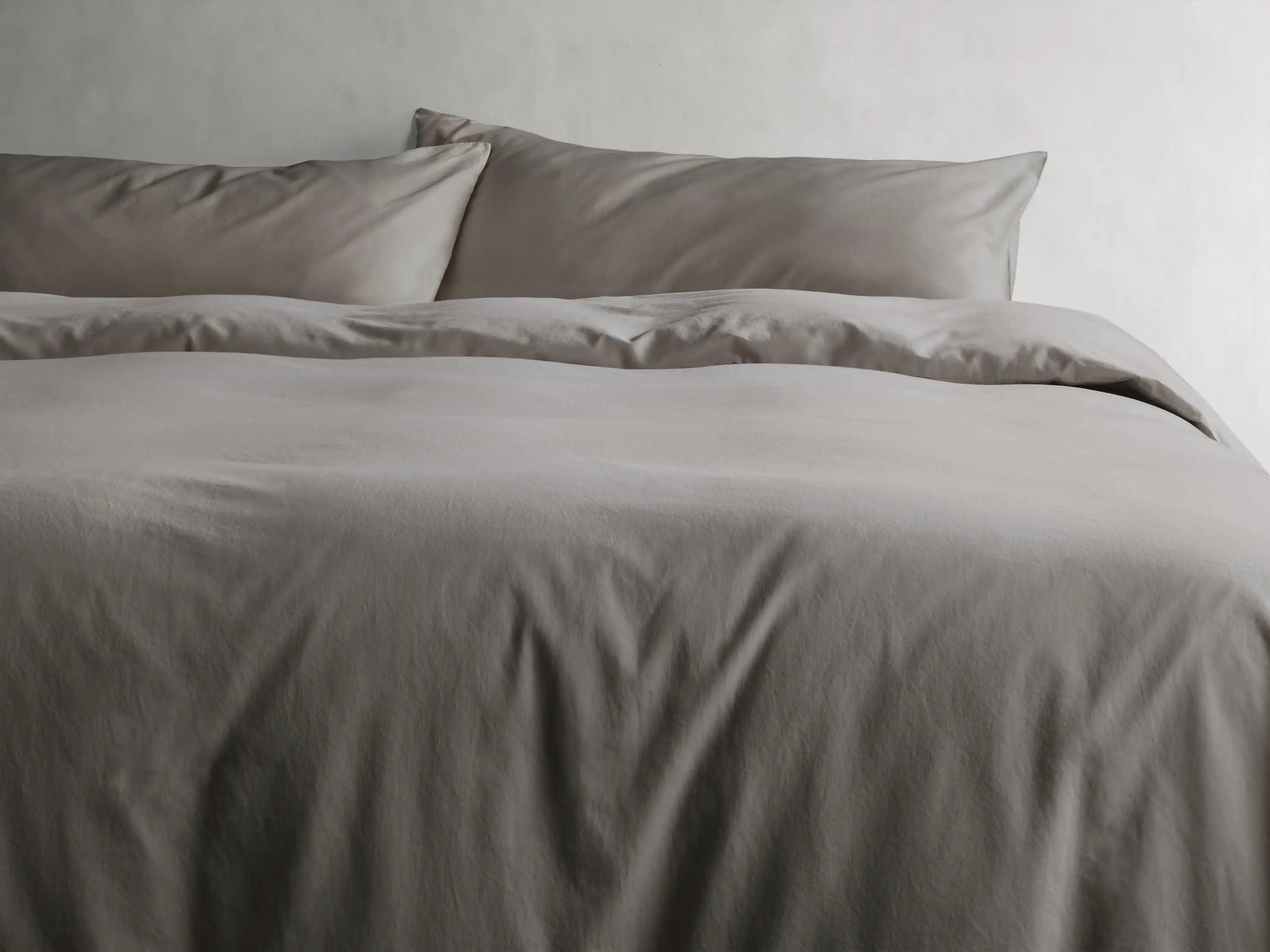 Italian Garment-Dyed Sateen Duvet | Arhaus