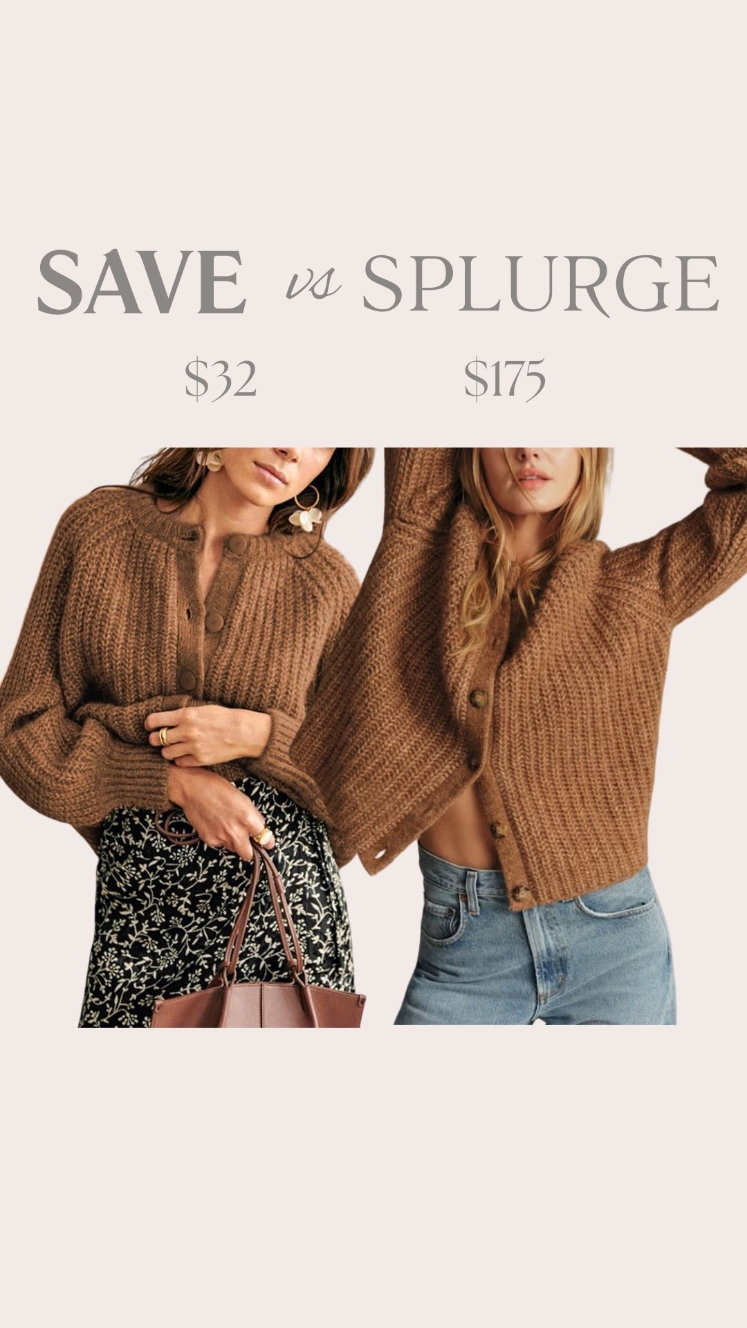 Save vs splurge

#LTKmomlife #LTKootd #LTKdayinmylife