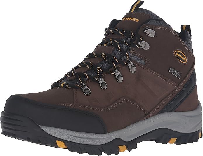 Skechers Men's Relment Pelmo Chukka Waterproof Boot | Amazon (US)