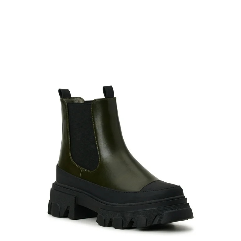 PORTLAND by Portland Boot Company Women's Short Mudguard Chelsea Boots | Walmart (US)