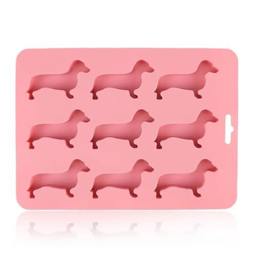 Silicone Dachshund Ice Cube Tray Novelty Chocolate Mold Creative Dachshund Ice Cube Tray Sausage Dog Gifts for Women Kids Dog Lovers | Amazon (UK)