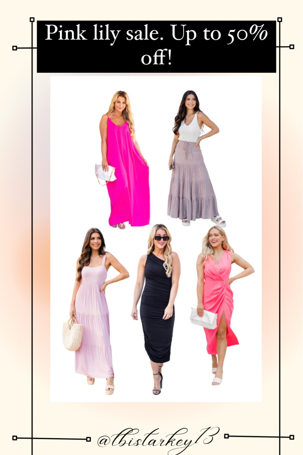 Pink lily sale up to 50% off!

#LTKunder100 #LTKsalealert #LTKstyletip