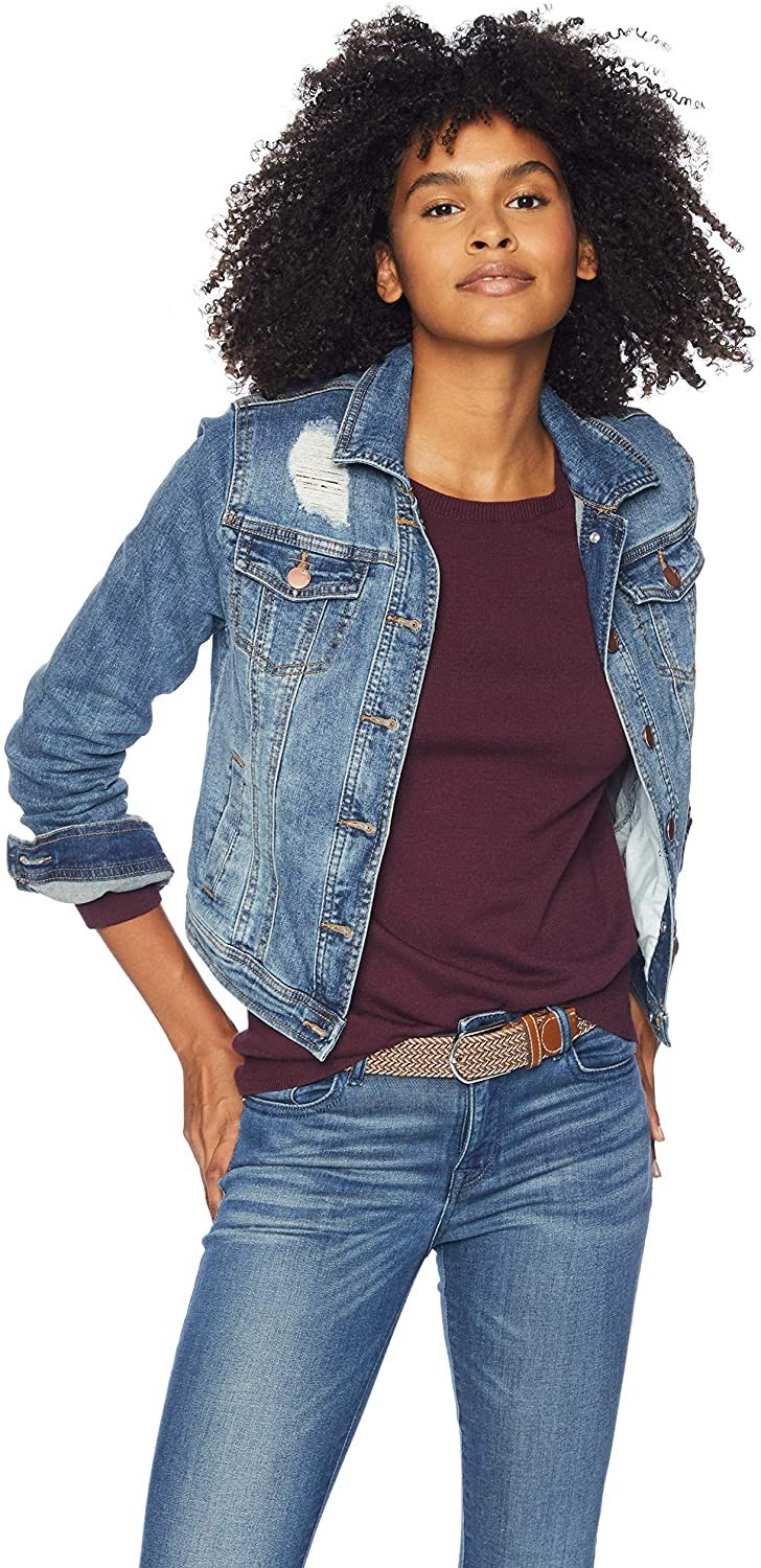 dollhouse Women's Genesis Denim Jacket, M | Amazon (US)