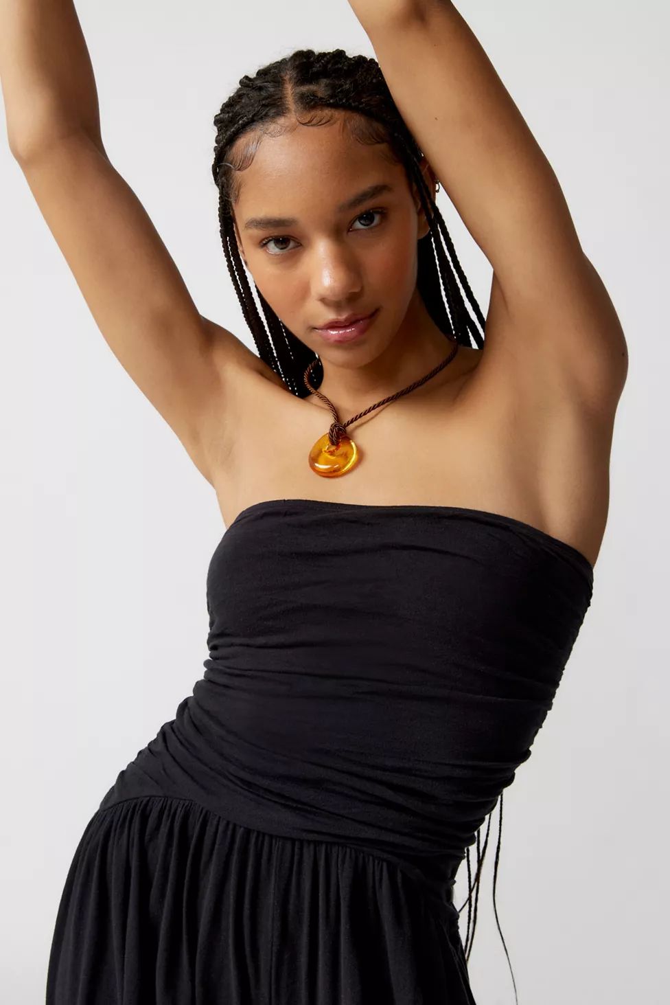 Out From Under Iris Ruched Strapless Jumpsuit | Urban Outfitters (US and RoW)