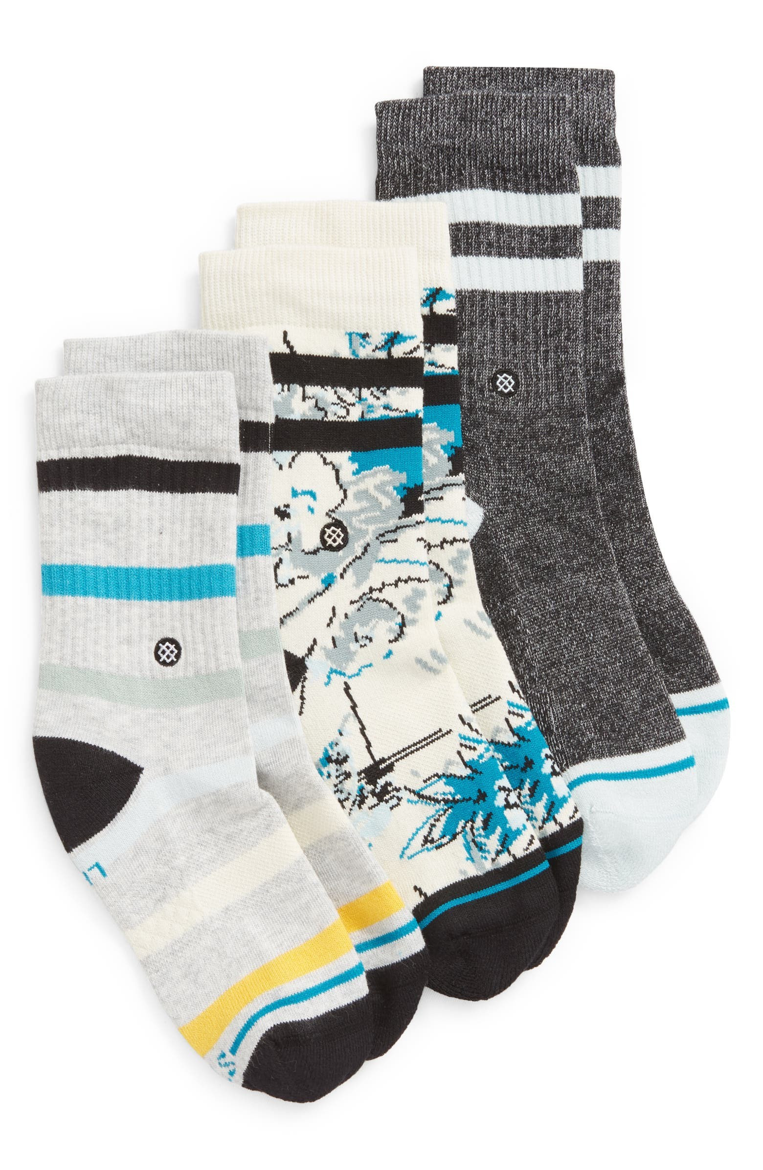 Kids' 3-Pack Crew Socks | Nordstrom