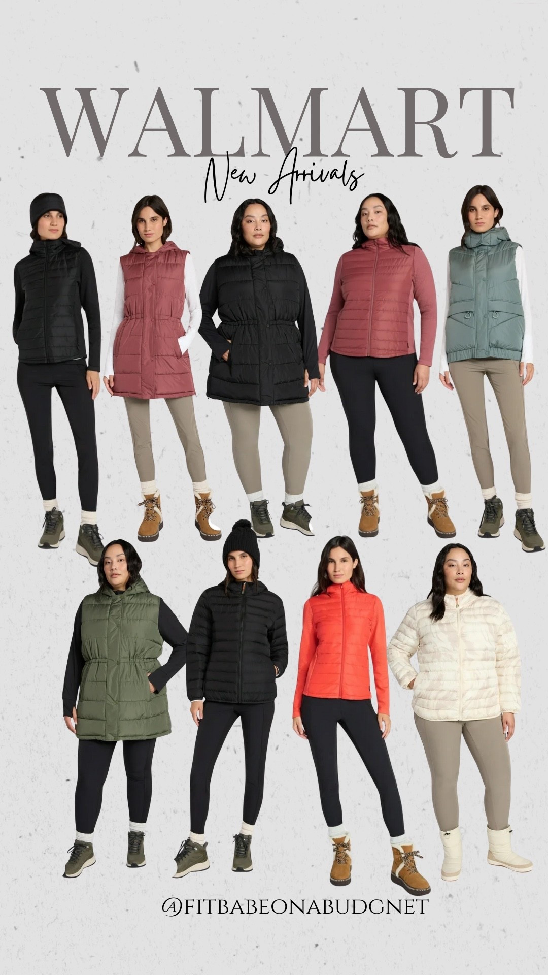 Outdoor outfits at Walmart! Hiking outfits 
Puffer vests and jackets 

#LTKFindsUnder50 #LTKSeasonal #LTKActive