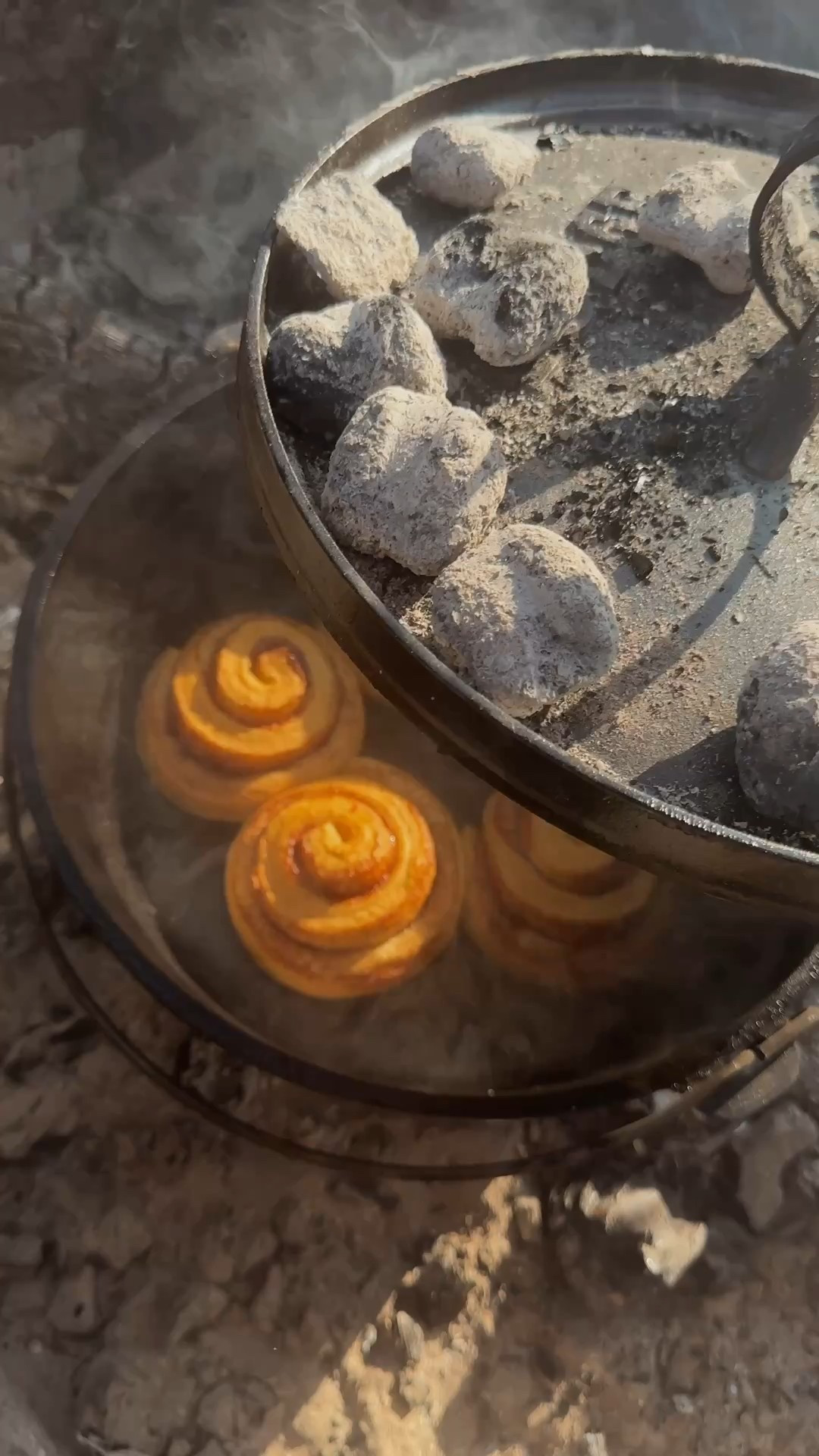 Love a dutch oven while camping 🏕️ cinnamon rolls in the morning.. cobbler for desert. 

#LTKTravel #LTKHome #LTKFamily