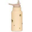 Konges Sløjd Silicone Drinking Bottle - Lemon | Odin Parker