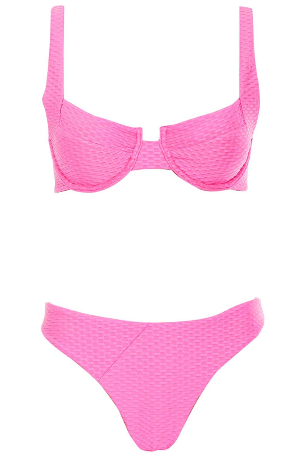 Laguna Bikini Pink Set | VETCHY