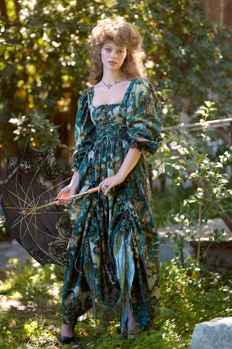 The Unicorn Defends Himself Soft Corset | Selkie Collection