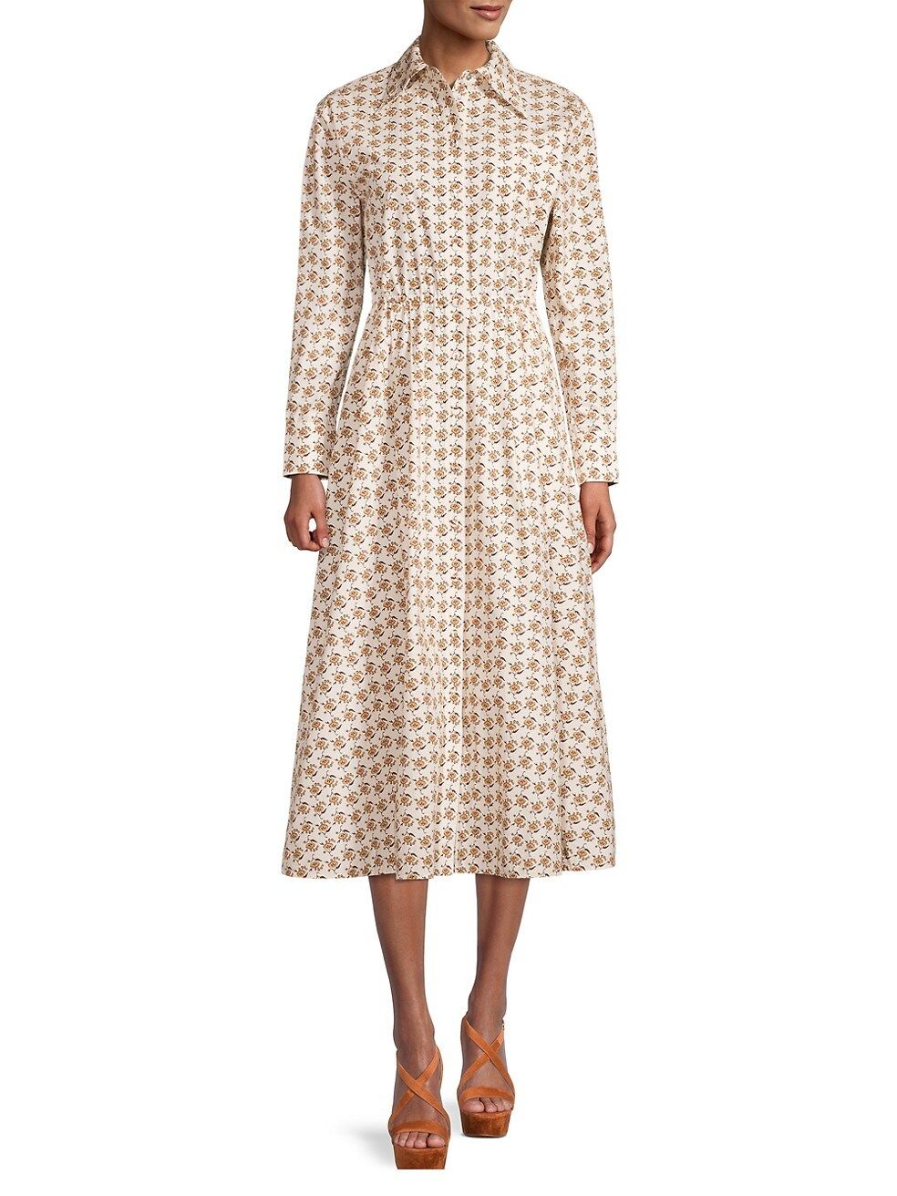 Eleanor Dandelion Poplin Shirtdress | Saks Fifth Avenue