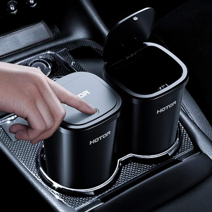 HOTOR Car Trash Can, Car Trash Cup with 30 Additional Trash Bags for Exclusive Using, Multipurpos... | Amazon (US)