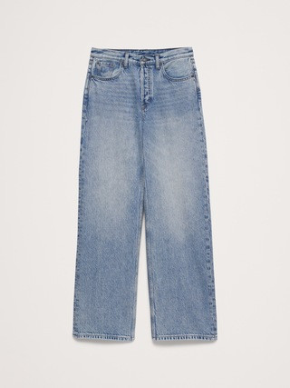 Mid-Rise Baggy-Straight Lightweight Jean | Banana Republic (US)