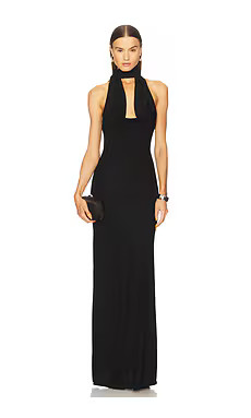Michael Costello x REVOLVE Nathalia Gown in Black from Revolve.com | Revolve Clothing (Global)