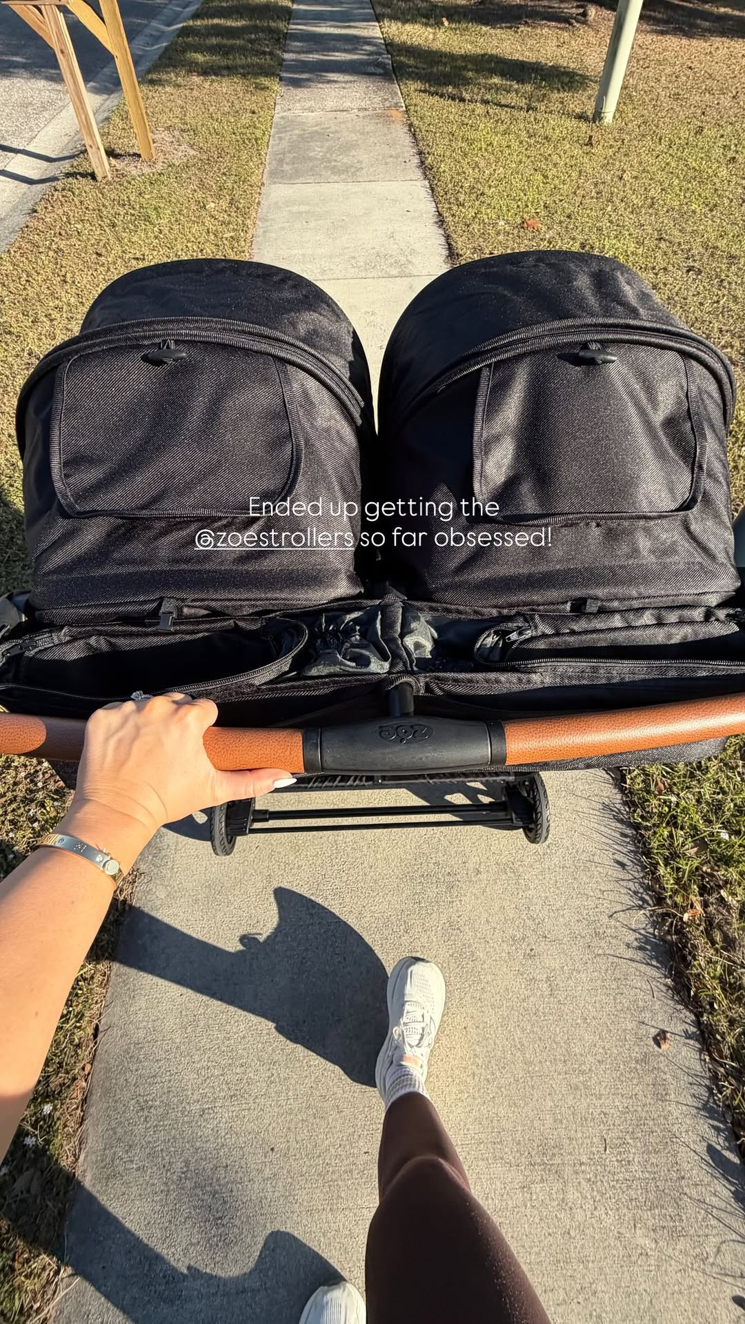 Morning walks just got a whole lot smoother  with the Zoe double stroller🖤 

 #LTKmomlife #LTKBaby #LTKKids