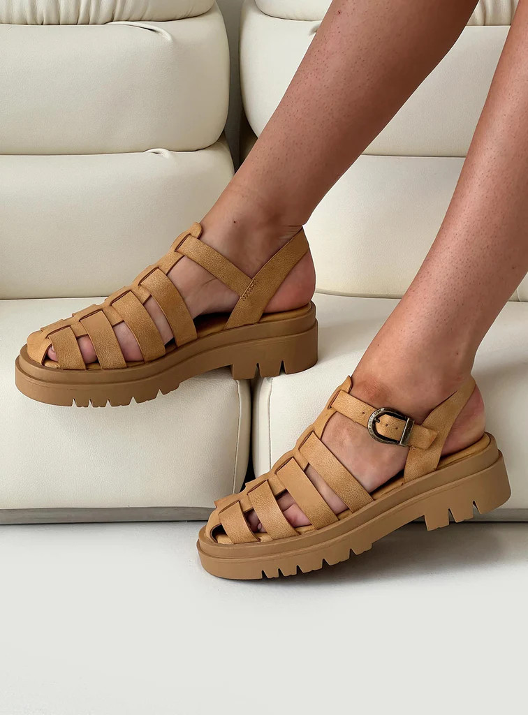 Ryland Sandals Tan | Princess Polly US