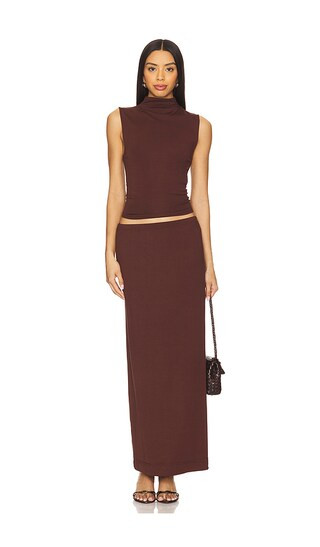 x REVOLVE Ellie Set in Chocolate Fondant | Revolve Clothing (Global)