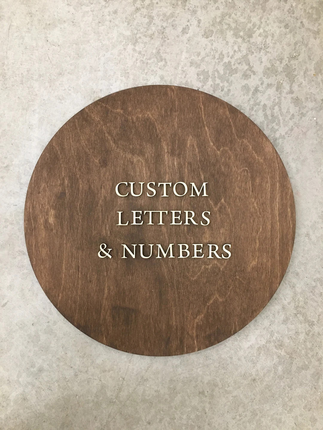 Custom Wooden Letters & Numbers ~ Unfinished Wood Craft Lettering ~ Small + Large Sizes Premium W... | Etsy (US)