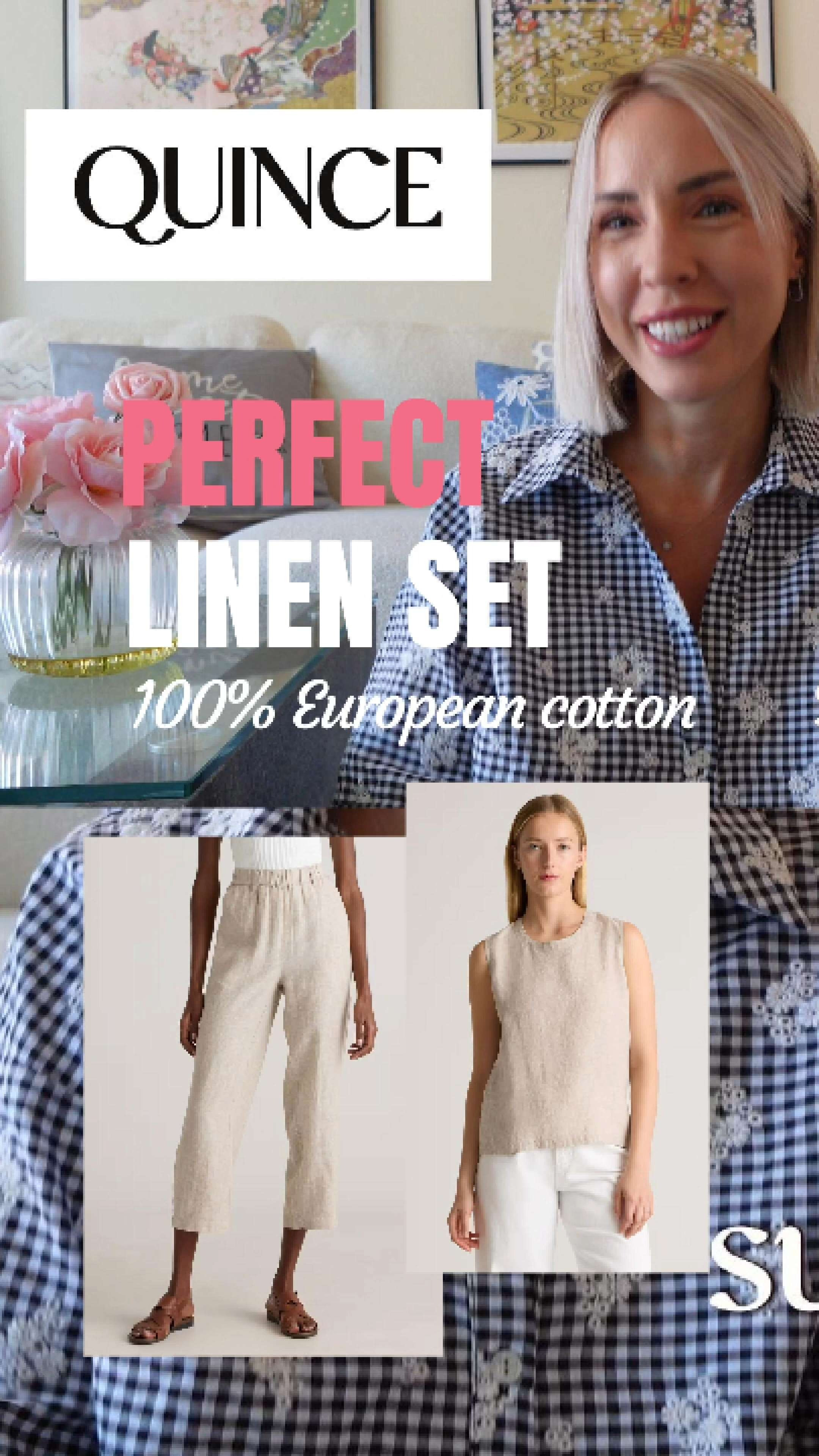 The Quince beige linen set is the most effortless and chic summer outfit and I am completely obsessed ✨

#LTKstyletip #LTKfindsunder100 #LTKtravel #Quince #QuinceFinds #LinenSet #BeigeLinenSet #LinenStyle #LinenOutfit #SummerSet #ElevatedBasics #QuinceStyle #AffordableFashion #SummerOutfit #LTKfashion
 

 #LTKMothersDay #LTKgrwm #LTKootd