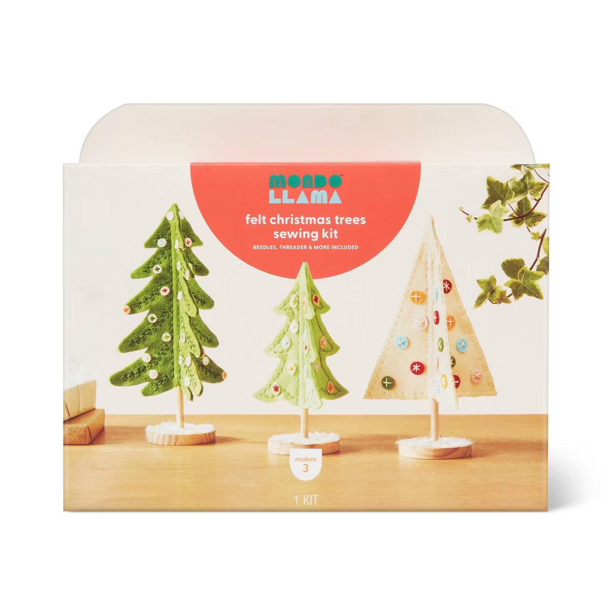 Christmas Craft Felt Trees Kit - Mondo Llama™ | Target
