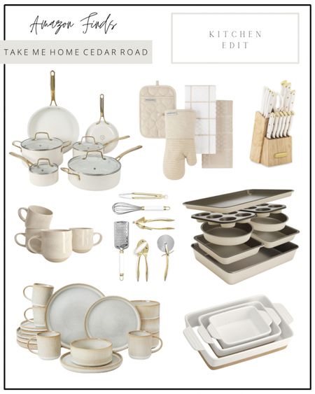 AMAZON FINDS - neutral kitchen

Love all of these neutral kitchen finds! 

Kitchen, kitchen decor, neutral kitchen, kitchen accessories, neutral cookware, coffee bar, bakeware, table ware, amazon home, Amazon kitchen, Amazon finds 

#LTKhome #LTKsalealert #LTKfindsunder100