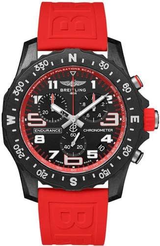 Breitling Endurance Pro Breitlight Red Black Super Quartz Watch | Amazon (US)