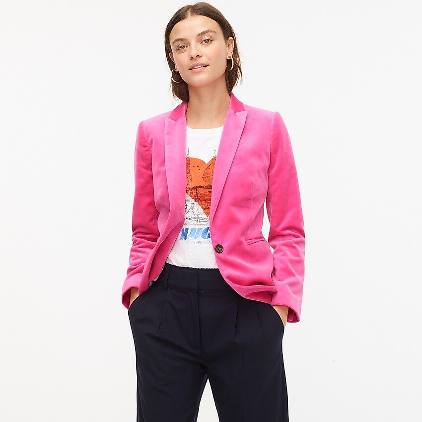 Parke blazer in velvet | J.Crew US