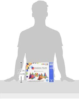 MAGNA-TILES Classic 100-Piece Magnetic Construction Set, The ORIGINAL Magnetic Building Brand | Amazon (US)