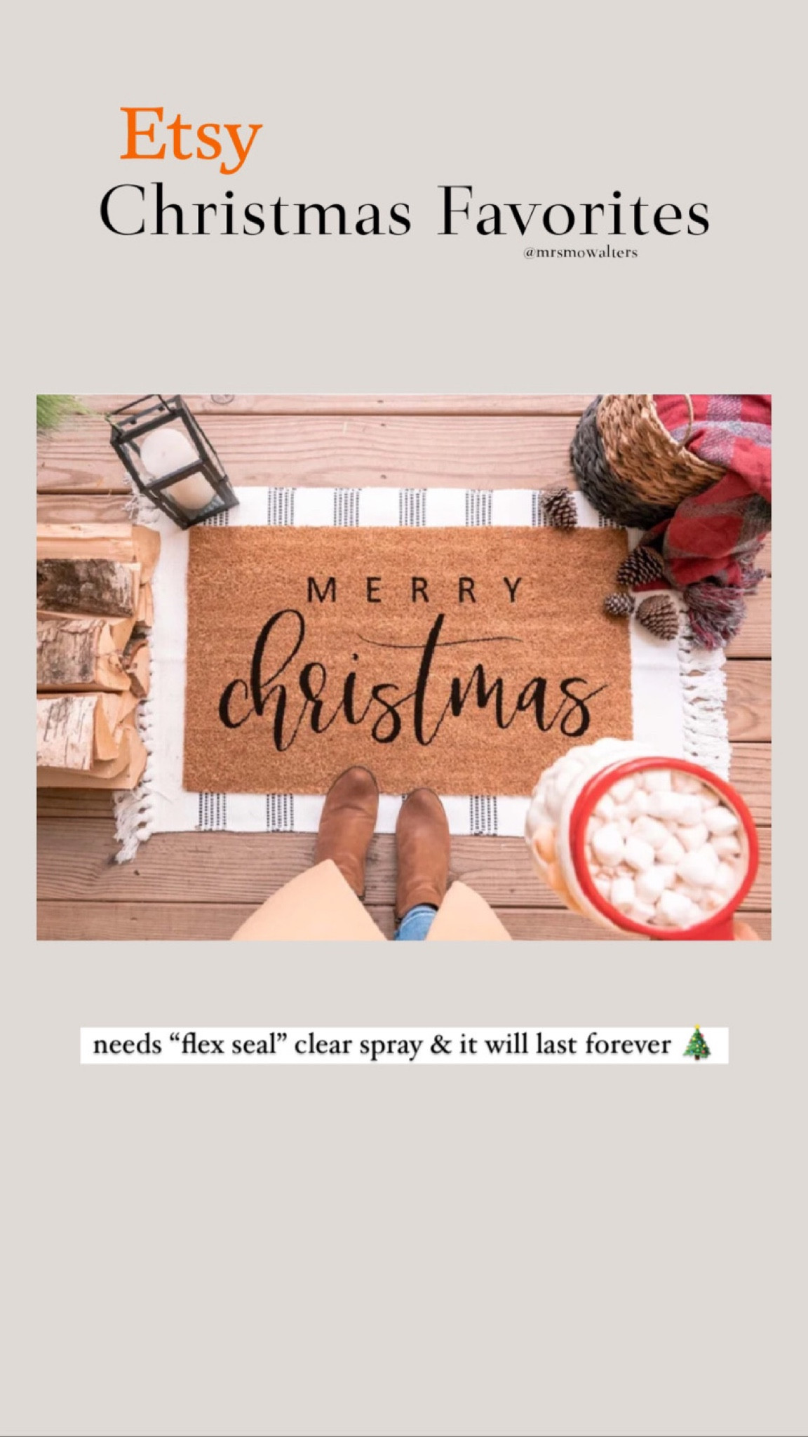 Christmas Doormat 🎄

#LTKSeasonal #LTKHoliday #LTKsalealert