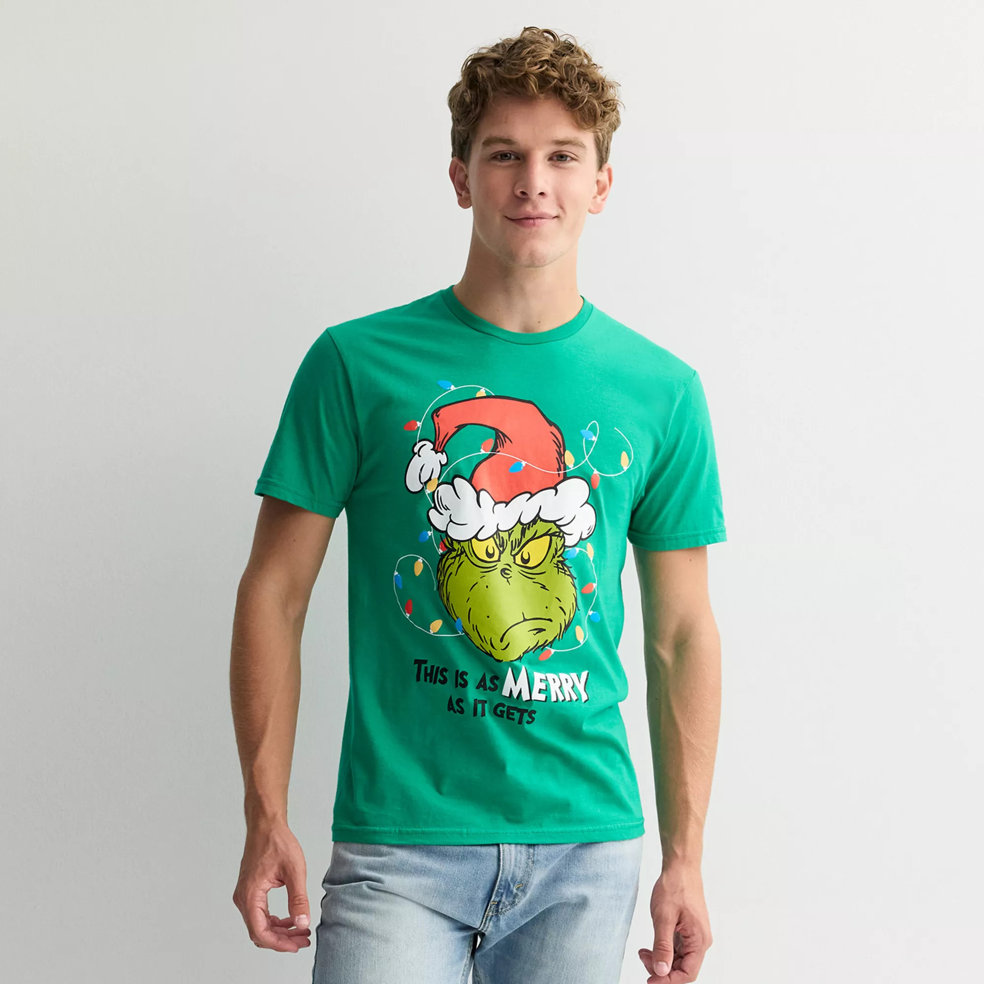 Men's The Grinch "As Merry As It Gets" Graphic Tee | Kohl's
