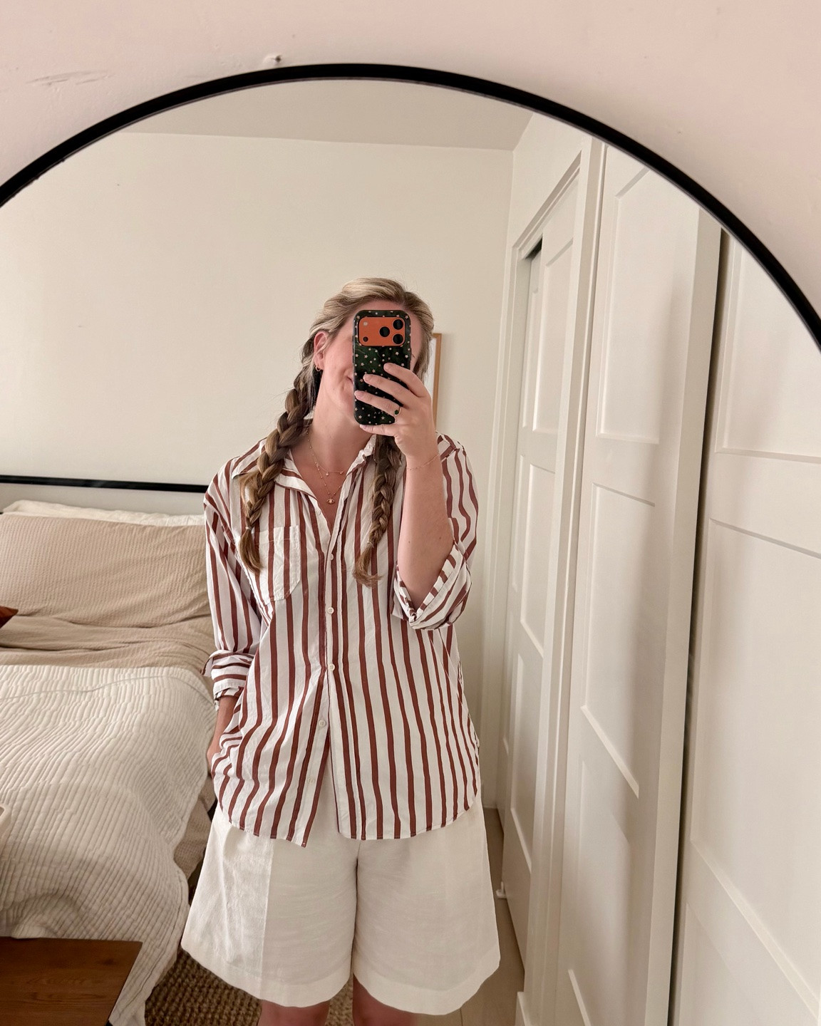 summer uniform + travel outfit for my work trip coming up! 

there’s just something about a button up and linen ✈️ the perfect, most comfortable summer outfit (especially for this heat!)

#LTKootd #LTKdayinmylife #LTKTravel