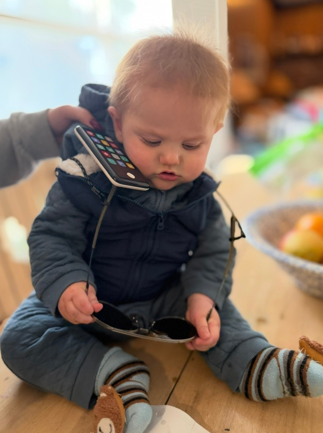 Baby boy in a vest — daily edit cover from Found by Em
