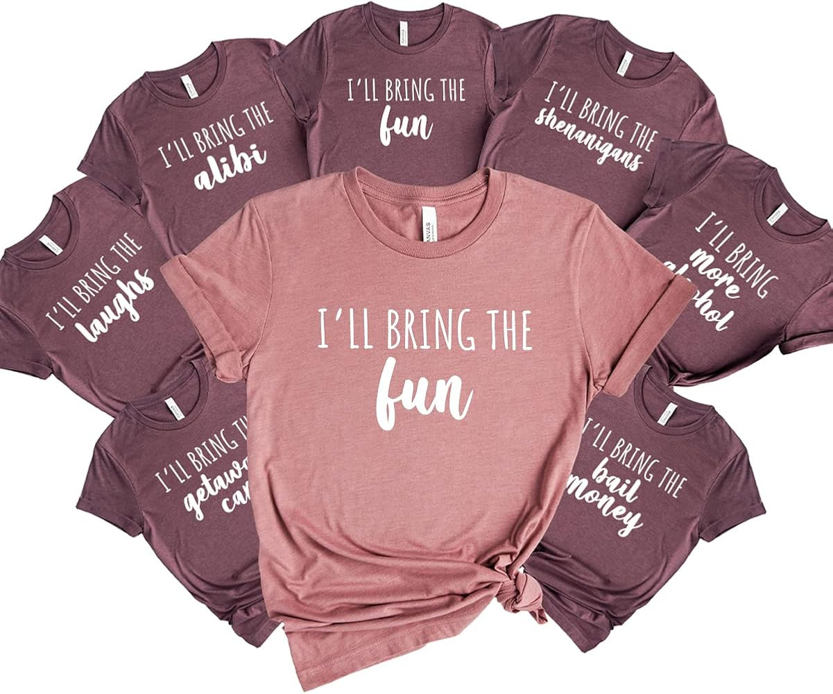 FastDeliveryTees Bachelorette Party Favors Shirt - Bachelorette Party Bridesmaid Shirts, Bridal Part | Amazon (US)
