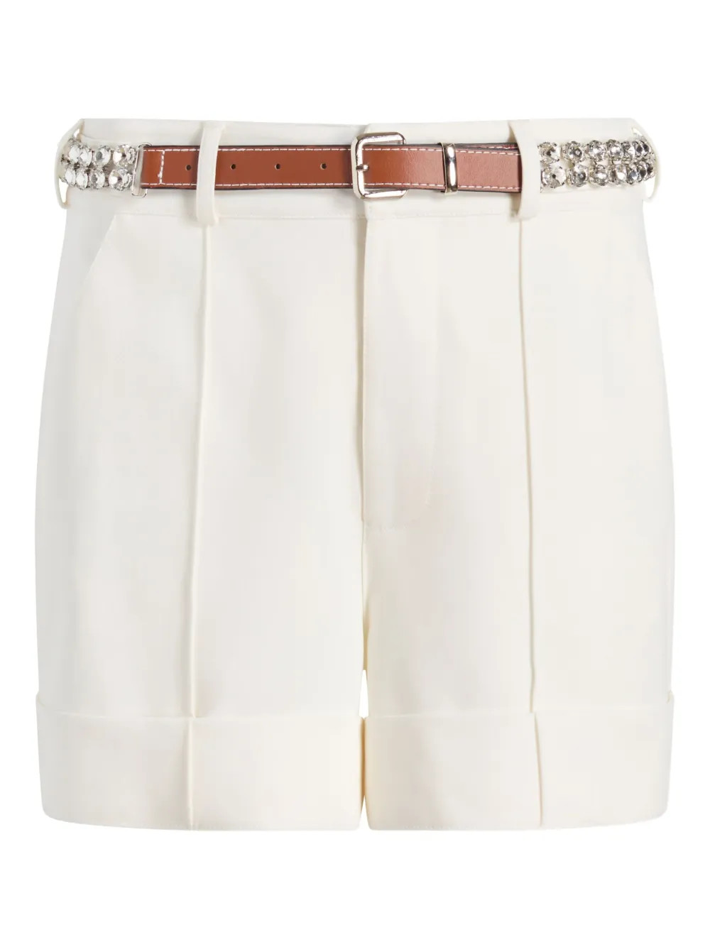Cinq A Sept Ester Shorts | White | FARFETCH | Farfetch Global