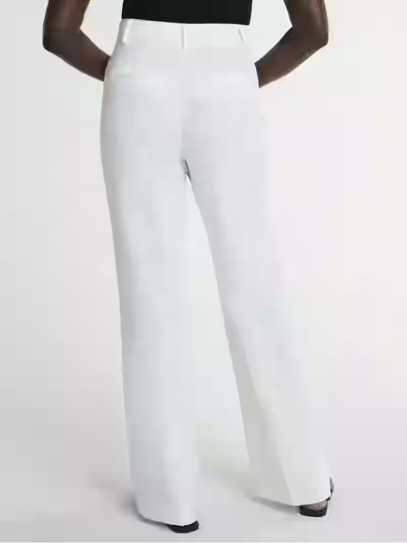 Scoop Women's and Women’s Plus Crepe High Rise Bootcut Suit Pants, Sizes 0-28 | Walmart (US)