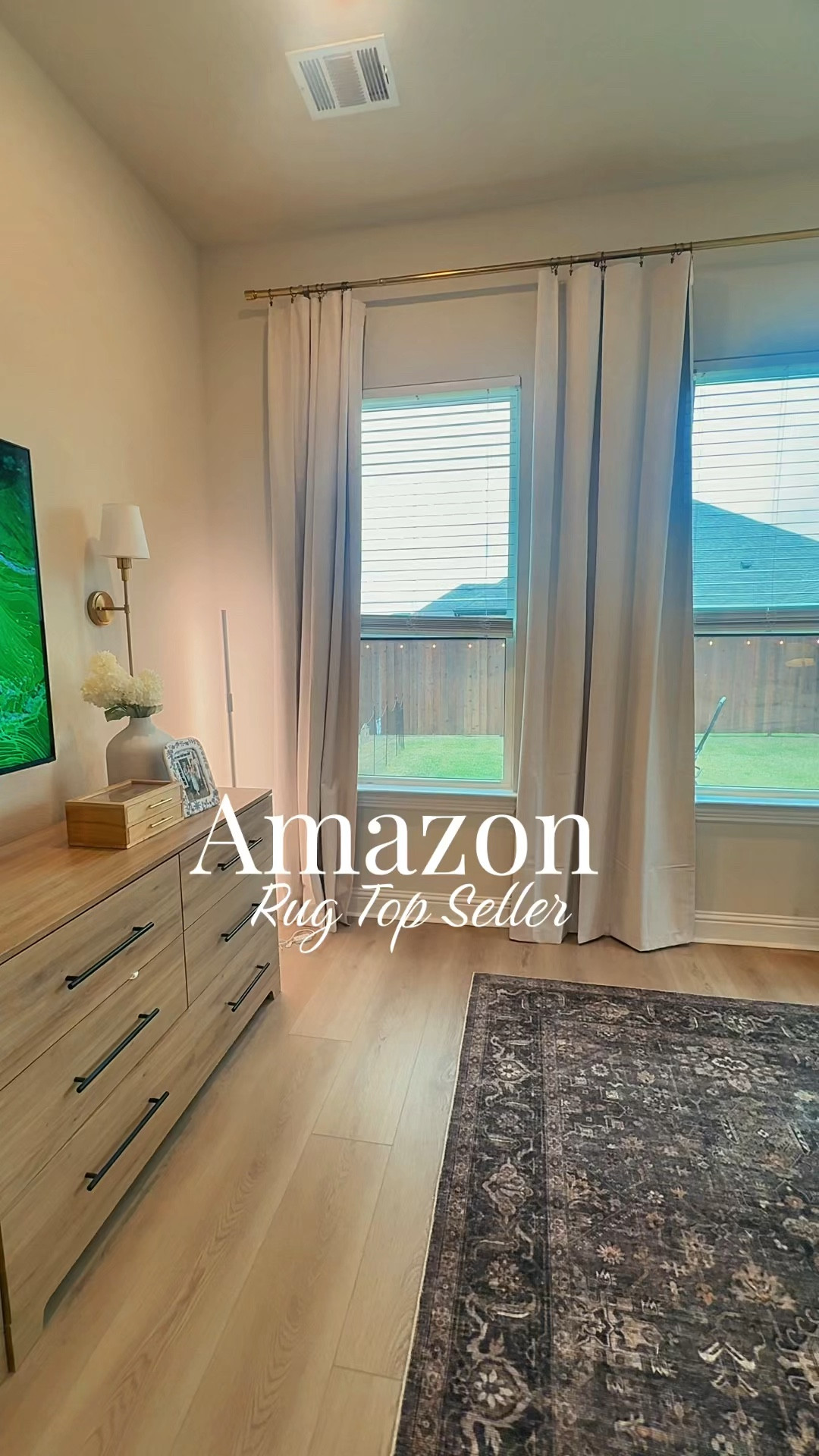 Slowly starting to make this room more moody starting with the rug 🤎🤍
I realized that white and beige somehow keep my mind awake so I decided to bring in some darker colors to help me wind down in the evenings. I decided to start with the rug first. LOVE this rug. It's so underrated for the price and so soft!
Plus it’s on sale! 


#LTKSaleAlert #LTKHome