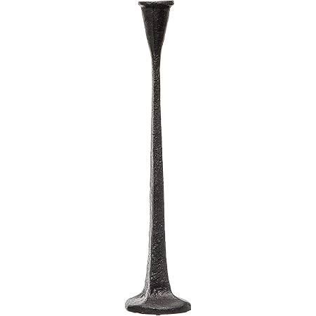 Creative Co-Op Cast Iron Taper, Black Candle Holder | Amazon (US)