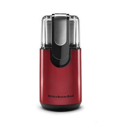 KitchenAid Blade Coffee Grinder - BCG111: Stainless Steel Blades, 12 Cup Capacity, Removable Bowl, Red | Target