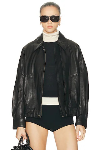 Dalma Leather Jacket | FWRD 