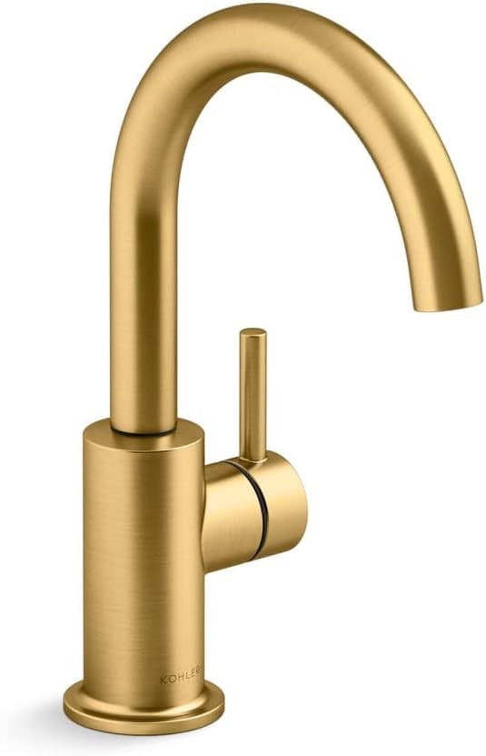 Kohler 26369-2MB K-26369-2MB Comtemporary Beverage Faucet, Vibrant Brushed Moderne Brass | Amazon (US)