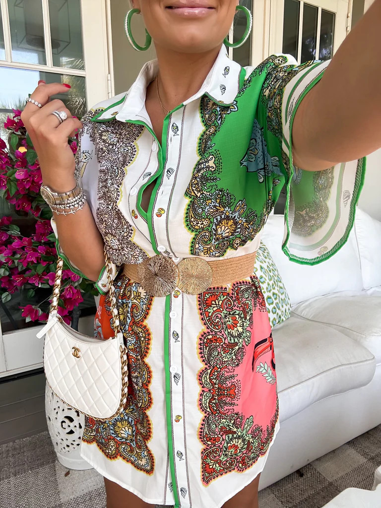 AS SEEN ON WHITNEY RIFE!! Marseille Pocketed Dress | Glitzy Bella