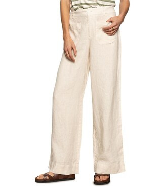 The Linen Marine Wide Leg Pants | Dillard's